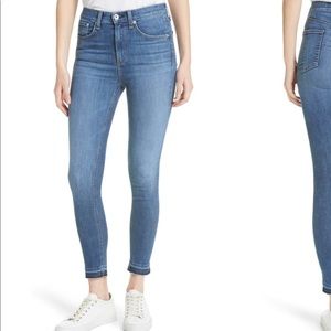 Rag and Bone ankle skinny jean